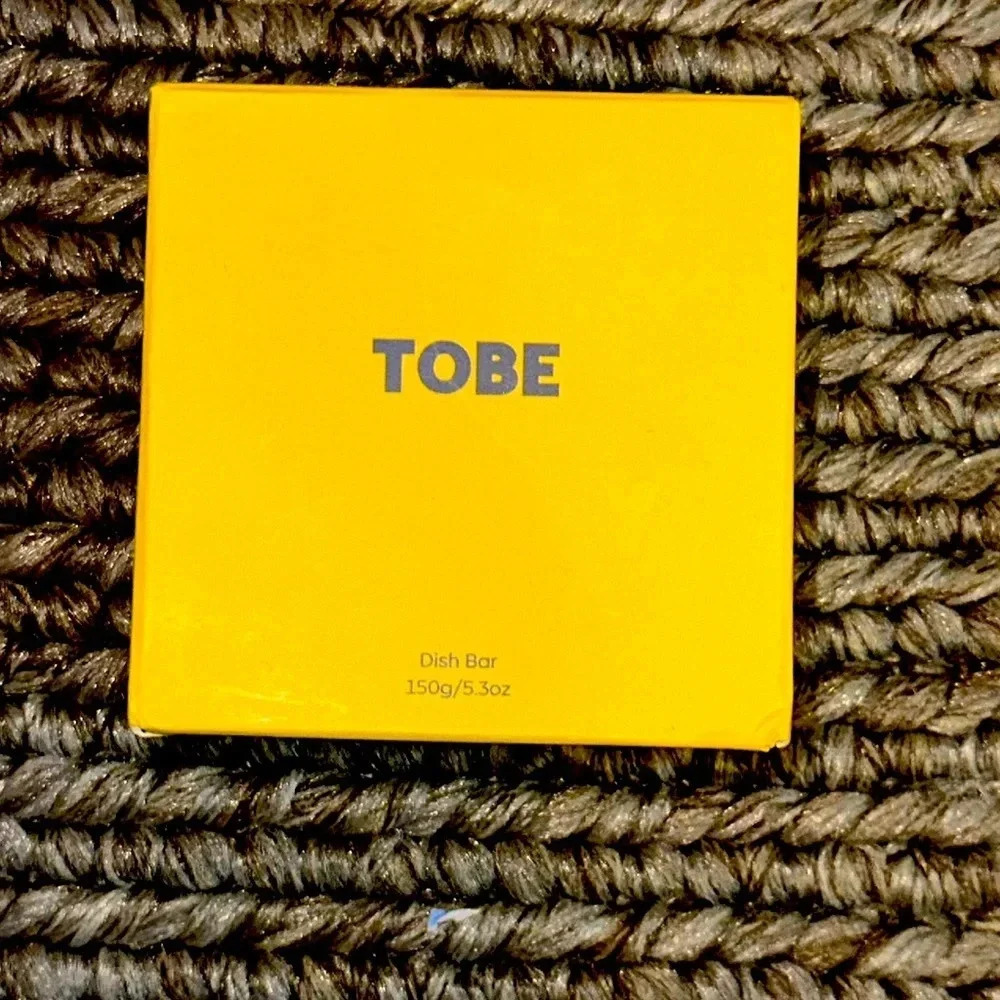 NWT TOBE NATURAL DISH SOAP WASHING BLOCK NEW IN BOX 5.3 OZ